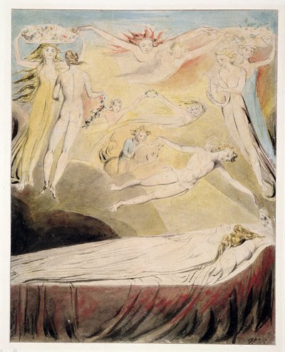 1771 Il Sogno della Regina Caterina, c.1783-90 da William Blake